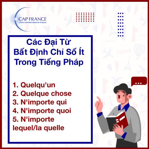 Hình ảnh minh họa Các Đại Từ Bất Định Chỉ Số Ít Trong Tiếng Pháp